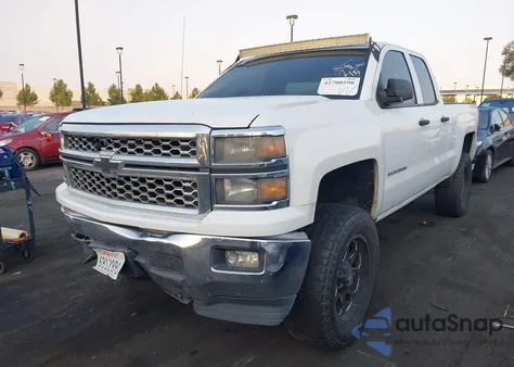 2014 Chevrolet Silverado 1500 1Lt из США, поврежденный, VIN 1GCRCREC8EZ220365